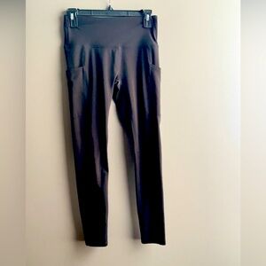 Woman black leggings